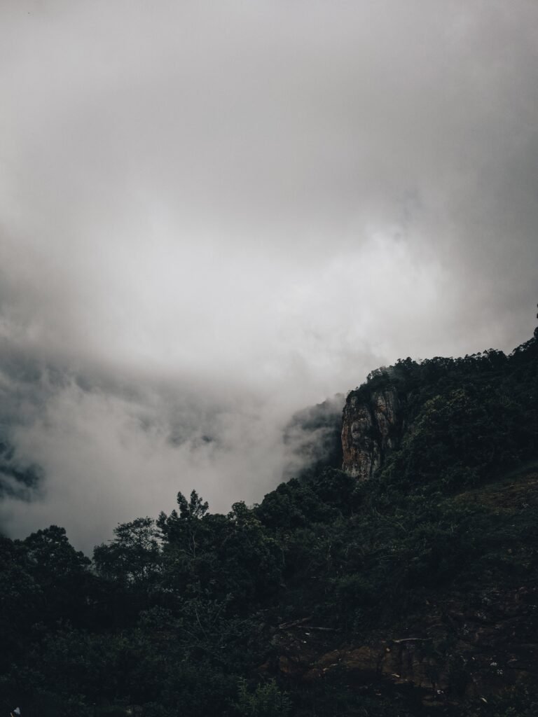 Clouds over Monteverde Cloud Forest Reserve in Costa Rica